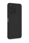 Vivo Y35 Uyumlu Kılıf Nano İçi Kadife Silikon - Siyah Belirtilmemiş