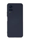 Vivo Y53s Uyumlu Kılıf Nano İçi Kadife Silikon - Lacivert Belirtilmemiş