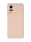 Vivo Y53s Uyumlu Kılıf Nano İçi Kadife Silikon - Pudra Belirtilmemiş
