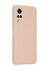 Vivo Y53s Uyumlu Kılıf Nano İçi Kadife Silikon - Pudra Belirtilmemiş