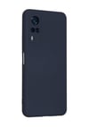 Vivo Y53s Uyumlu Kılıf Nano İçi Kadife Silikon - Lacivert Belirtilmemiş