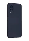 Vivo Y53s Uyumlu Kılıf Nano İçi Kadife Silikon - Lacivert Belirtilmemiş