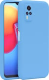 Vivo Y53s Uyumlu Kılıf Nano İçi Kadife Silikon - Mavi Belirtilmemiş