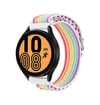 Watch 20mm Uyumlu Kr410 Kumaş Kordon - Gökkuşağı -
