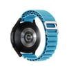 Watch 20mm Uyumlu Kr410 Kumaş Kordon - Mavi Diğer