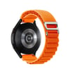 Watch 20mm Uyumlu Kr410 Kumaş Kordon - Turuncu Diğer