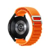 Watch 20mm Uyumlu Kr410 Kumaş Kordon - Turuncu Diğer