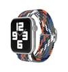 Watch 20mm Uyumlu Star Kordon - Gri-turuncu -