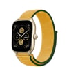 Watch 22mm Uyumlu Hasırlı Cırtcırtlı Kordon - Sarı -