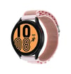 Watch 22mm Uyumlu Kr410 Kumaş Kordon - Pembe Diğer