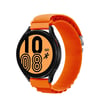 Watch 22mm Uyumlu Kr410 Kumaş Kordon - Turuncu Diğer
