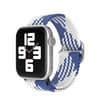 Watch 22mm Uyumlu Star Kordon - Mavi-beyaz -