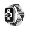 Watch 22mm Uyumlu Star Kordon - Siyah-beyaz -