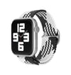 Watch 22mm Uyumlu Star Kordon - Siyah-beyaz -