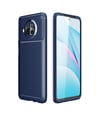 Xiaomi Mi 10t Lite Uyumlu Kılıf Auto Focus Karbon Kapak - Lacivert Belirtilmemiş