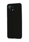 Xiaomi Mi 11 Lite Uyumlu Kılıf Nano İçi Kadife Silikon - Siyah Belirtilmemiş