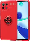 Xiaomi Mi 11 Lite Uyumlu Kılıf Range Yüzüklü Silikon - Kırmızı Belirtilmemiş