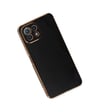 Xiaomi Mi 11 Lite Uyumlu Kılıf Volet Silikon - Siyah Belirtilmemiş