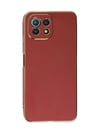 Xiaomi Mi 11 Lite Uyumlu Kılıf Volet Silikon - Kırmızı Belirtilmemiş