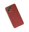 Xiaomi Mi 11 Lite Uyumlu Kılıf Volet Silikon - Kırmızı Belirtilmemiş