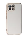Xiaomi Mi 11 Lite Uyumlu Kılıf Volet Silikon - Beyaz Belirtilmemiş