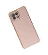 Xiaomi Mi 11 Lite Uyumlu Kılıf Volet Silikon - Pembe Belirtilmemiş