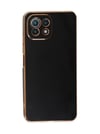 Xiaomi Mi 11 Lite Uyumlu Kılıf Volet Silikon - Siyah Belirtilmemiş