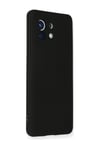 Xiaomi Mi 11 Uyumlu Kılıf Nano İçi Kadife Silikon - Siyah Belirtilmemiş