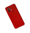 Xiaomi Mi 11 Uyumlu Kılıf Nano İçi Kadife Silikon - Kırmızı Belirtilmemiş