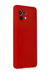 Xiaomi Mi 11 Uyumlu Kılıf Nano İçi Kadife Silikon - Kırmızı Belirtilmemiş