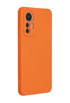 Xiaomi Mi 12 Lite Uyumlu Kılıf Nano İçi Kadife Silikon - Turuncu Belirtilmemiş
