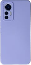 Xiaomi Mi 12 Lite Uyumlu Kılıf Nano İçi Kadife Silikon - Lila Belirtilmemiş
