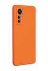 Xiaomi Mi 12 Lite Uyumlu Kılıf Nano İçi Kadife Silikon - Turuncu Belirtilmemiş