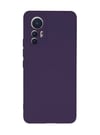 Xiaomi Mi 12 Lite Uyumlu Kılıf Nano İçi Kadife Silikon - Mor Belirtilmemiş