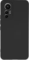 Xiaomi Mi 12 Lite Uyumlu Kılıf Nano İçi Kadife Silikon - Siyah Belirtilmemiş
