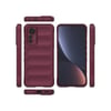 Xiaomi Mi 12 Lite Uyumlu Kılıf Optimum Silikon - Bordo Belirtilmemiş