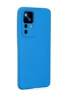 Xiaomi Mi 12t Pro Uyumlu Kılıf Nano İçi Kadife Silikon - Mavi Belirtilmemiş