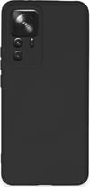 Xiaomi Mi 12t Pro Uyumlu Kılıf Nano İçi Kadife Silikon - Siyah Belirtilmemiş