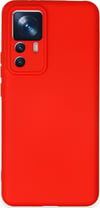 Xiaomi Mi 12t Pro Uyumlu Kılıf Nano İçi Kadife Silikon - Kırmızı Belirtilmemiş