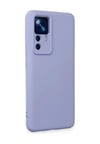 Xiaomi Mi 12t Pro Uyumlu Kılıf Nano İçi Kadife Silikon - Lila Belirtilmemiş