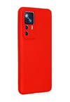 Xiaomi Mi 12t Pro Uyumlu Kılıf Nano İçi Kadife Silikon - Kırmızı Belirtilmemiş