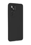 Xiaomi Mi 12t Pro Uyumlu Kılıf Nano İçi Kadife Silikon - Siyah Belirtilmemiş