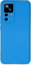 Xiaomi Mi 12t Pro Uyumlu Kılıf Nano İçi Kadife Silikon - Mavi Belirtilmemiş