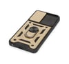 Xiaomi Mi 12t Pro Uyumlu Kılıf Pars Lens Yüzüklü Silikon - Gold Belirtilmemiş