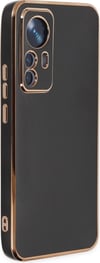 Xiaomi Mi 12t Pro Uyumlu Kılıf Volet Silikon - Siyah Belirtilmemiş