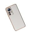 Xiaomi Mi 12t Pro Uyumlu Kılıf Volet Silikon - Beyaz Belirtilmemiş