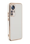 Xiaomi Mi 12t Pro Uyumlu Kılıf Volet Silikon - Beyaz Belirtilmemiş