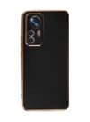 Xiaomi Mi 12t Pro Uyumlu Kılıf Volet Silikon - Siyah Belirtilmemiş