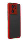 Xiaomi Mi 13t Pro Uyumlu Kılıf Montreal Silikon Kapak - Kırmızı Belirtilmemiş