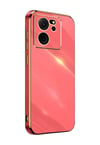 Xiaomi Mi 13t Pro Uyumlu Kılıf Volet Silikon - Kırmızı Belirtilmemiş